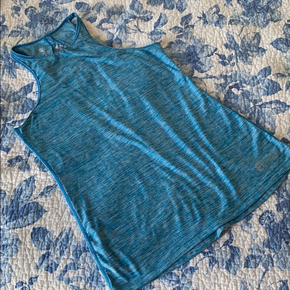 Born Primitive Blue Heather Racerback Tank Top - Picture 4 of 6